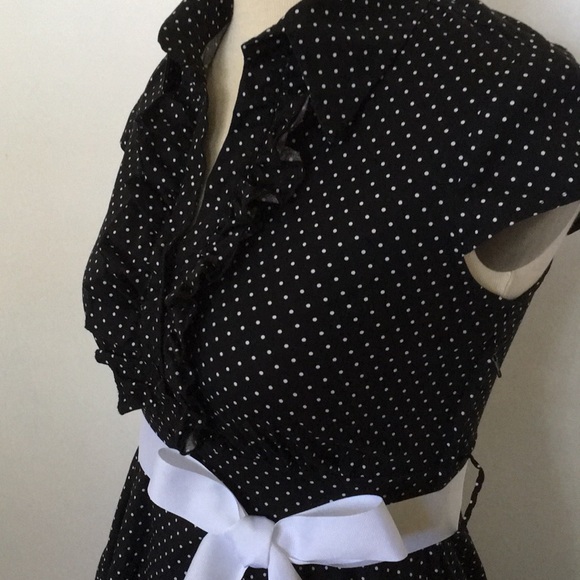 Bailey Blue pinup 50s polka dot dress - Picture 2 of 7